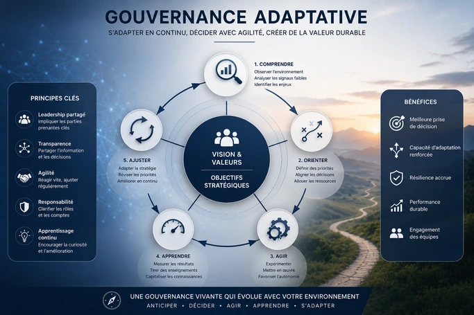 Gouvernance adaptative : décision, coordination et apprentissage